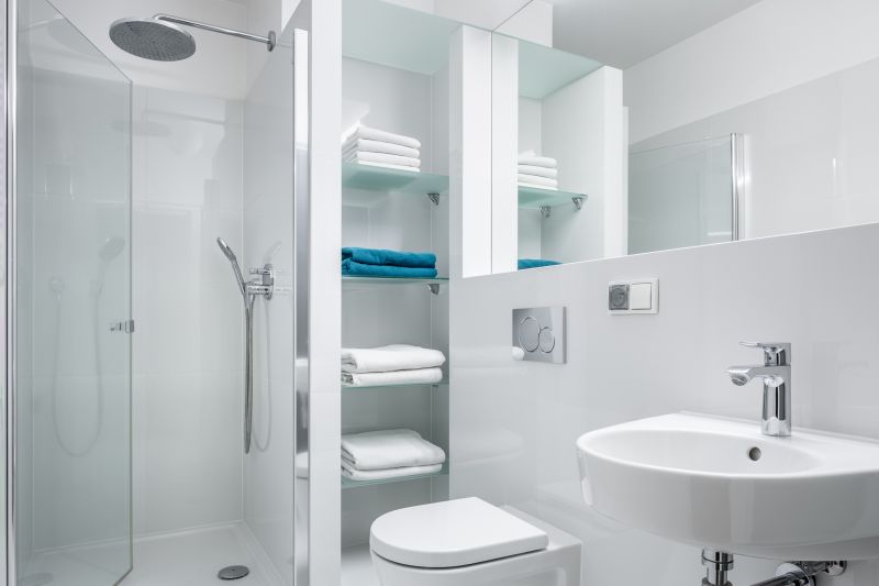 Space-Efficient Shower Design